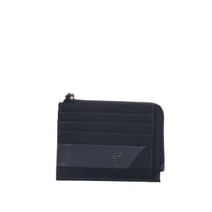 Clearance Porta Carte in Tessuto Tecnico con Zip Uomo Portafogli