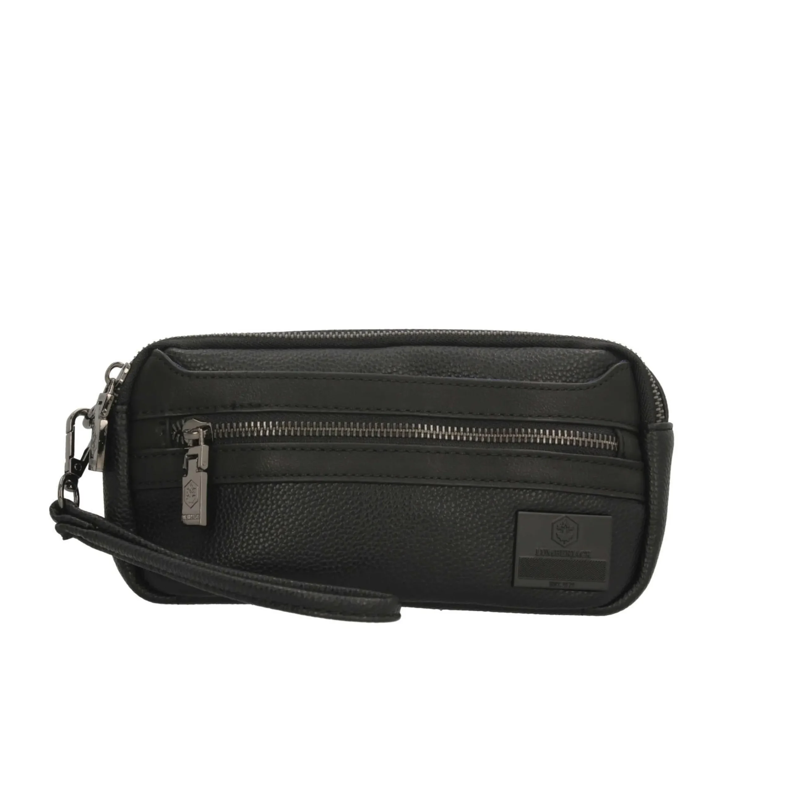 pochette_da_uomo_compatta_0.webp Outlet Pochette da uomo compatta con doppia zip Lumbeejack Uomo Pochette