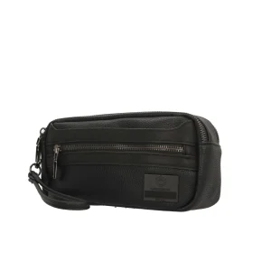 Outlet Pochette da uomo compatta con doppia zip Lumbeejack Uomo Pochette