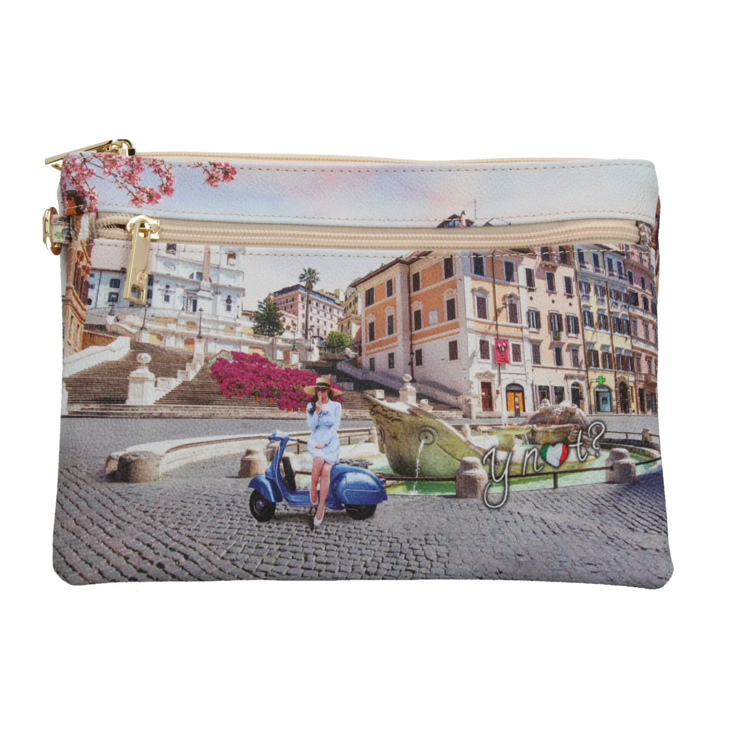 pochette_ynot_con_cinturi_5.webp Sale Pochette YNot con cinturino da polso e chiusura zip Donna Pochette