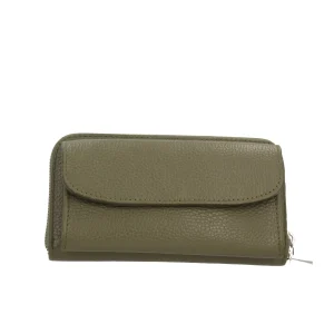 Discount Portafoglio con tracollina removibile in pelle Donna Portafogli