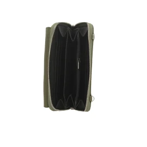 Discount Portafoglio con tracollina removibile in pelle Donna Portafogli