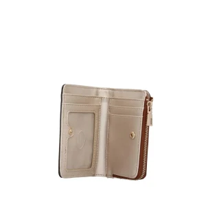 Sale Portafoglio minimal con chiusura zip e logo in rilievo Donna Portafogli