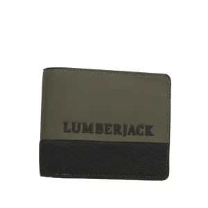 Clearance Portafoglio con logo e design a contrasto Uomo Portafogli