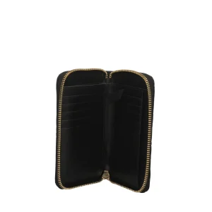 Clearance Portafoglio Trapuntato con Zip Donna Portafogli
