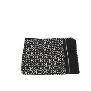 Fashion Sciarpa di Seta con Monogramma Donna Foulard E Sciarpe