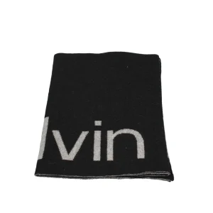 Outlet Sciarpa in misto lana con logo lettering Donna Foulard E Sciarpe