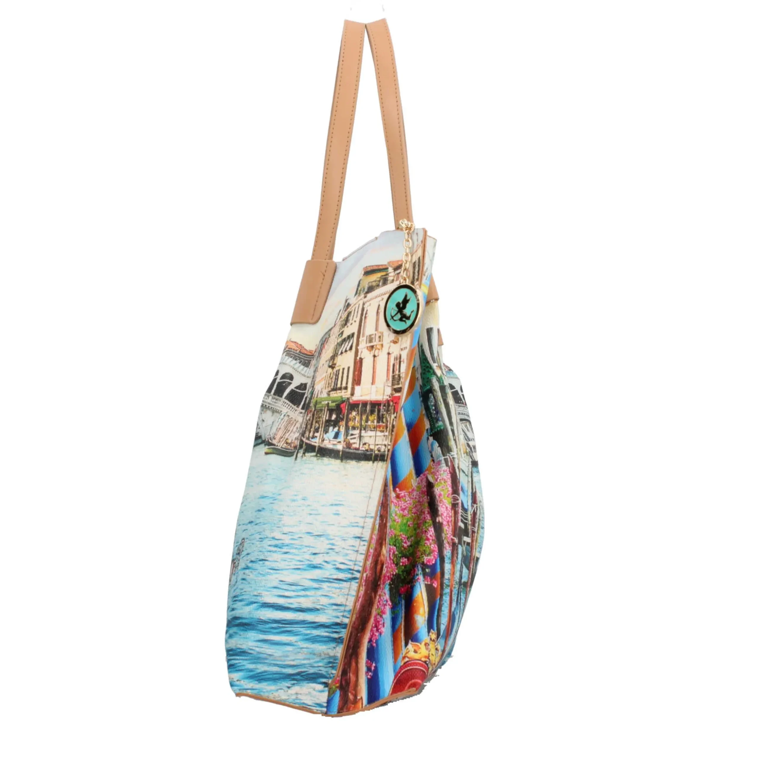 shopping_bag_ynot_capient_2.webp Fashion Shopping bag YNot capiente con stampa artistica e doppio manico Donna Borse Shopping