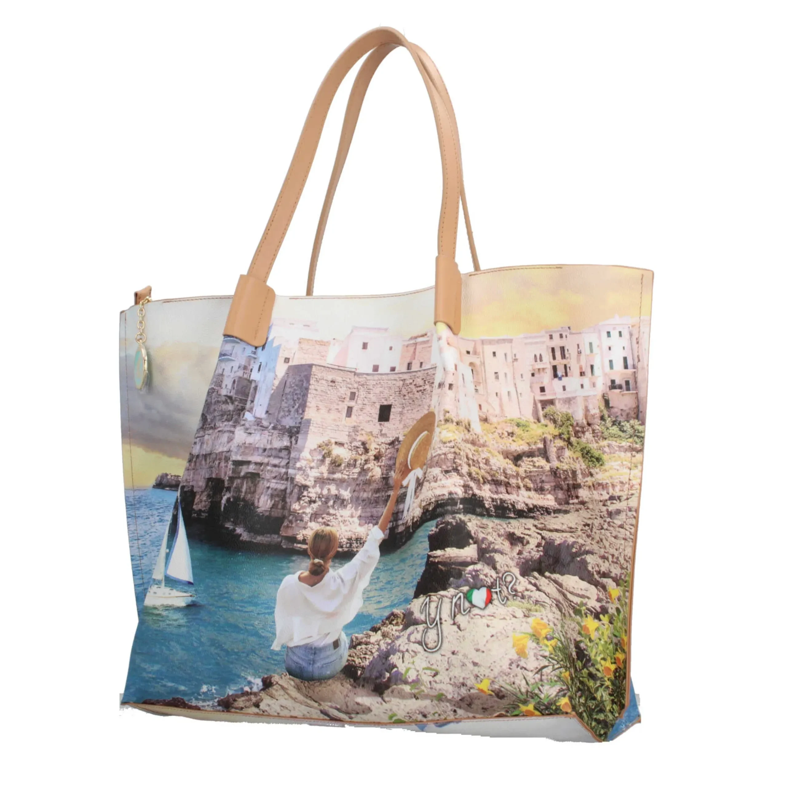 shopping_bag_ynot_capient_5.webp Fashion Shopping bag YNot capiente con stampa artistica e doppio manico Donna Borse Shopping