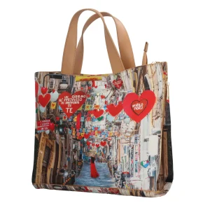 New Tote Bag Y Not Napoli Love Donna Borse Shopping