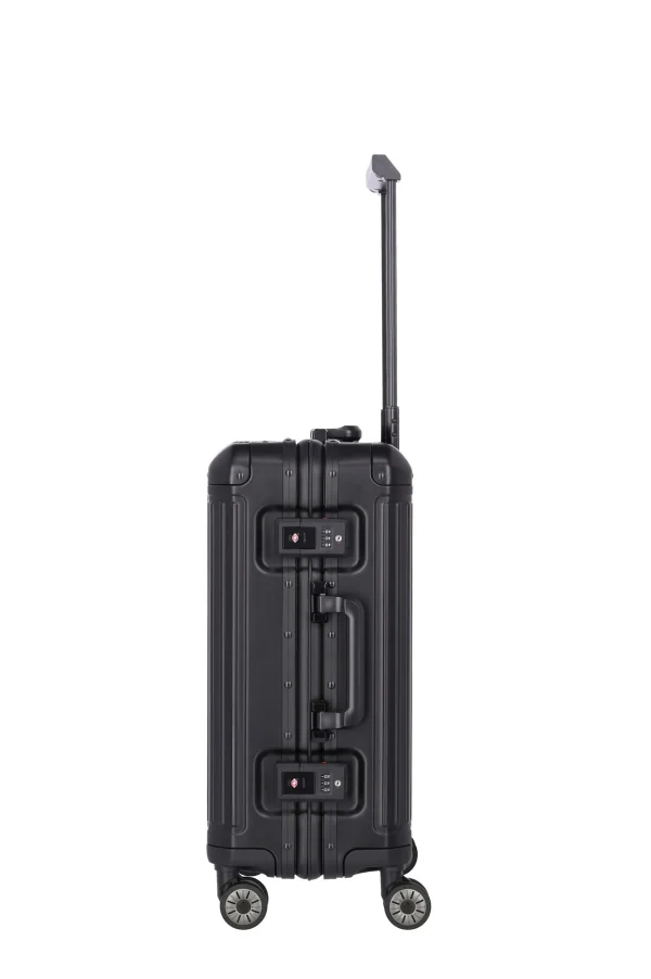 Fashion Valigia bagaglio a mano Next S in alluminio con TSA e ruote doppie Trolley Cabina