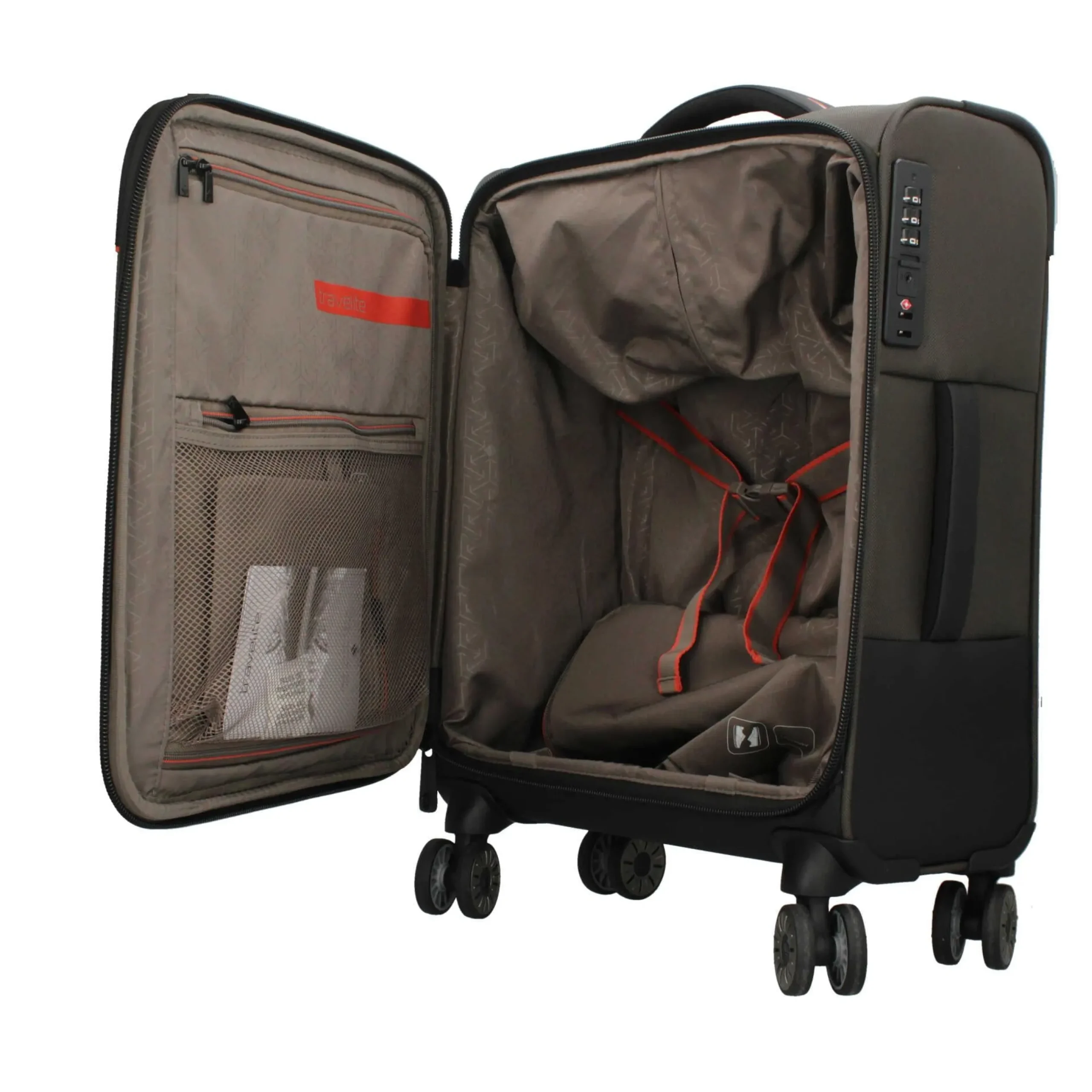 valigia_morbida_travelite_2.webp Outlet Valigia Morbida con Manico Telescopico Trolley Cabina