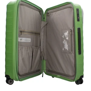 Best Valigia Rigida Compatta con Manico Telescopico Trolley Medio