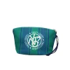 Sale Y Not Pochette a Strisce con Dettaglio Logo Donna Beauty Case