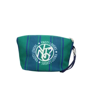 Sale Y Not Pochette a Strisce con Dettaglio Logo Donna Beauty Case