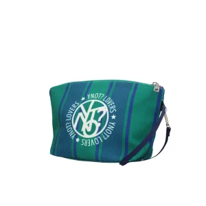 Sale Y Not Pochette a Strisce con Dettaglio Logo Donna Beauty Case