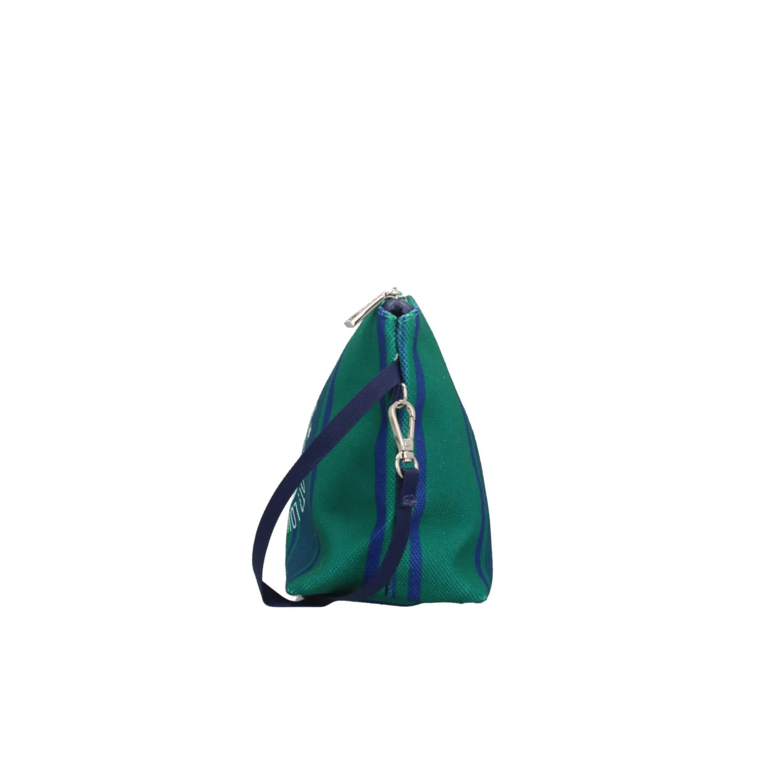 y_not_pochette_a_strisce__2.webp Sale Y Not Pochette a Strisce con Dettaglio Logo Donna Beauty Case