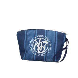 Sale Y Not Pochette a Strisce con Dettaglio Logo Donna Beauty Case