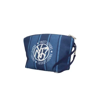Sale Y Not Pochette a Strisce con Dettaglio Logo Donna Beauty Case