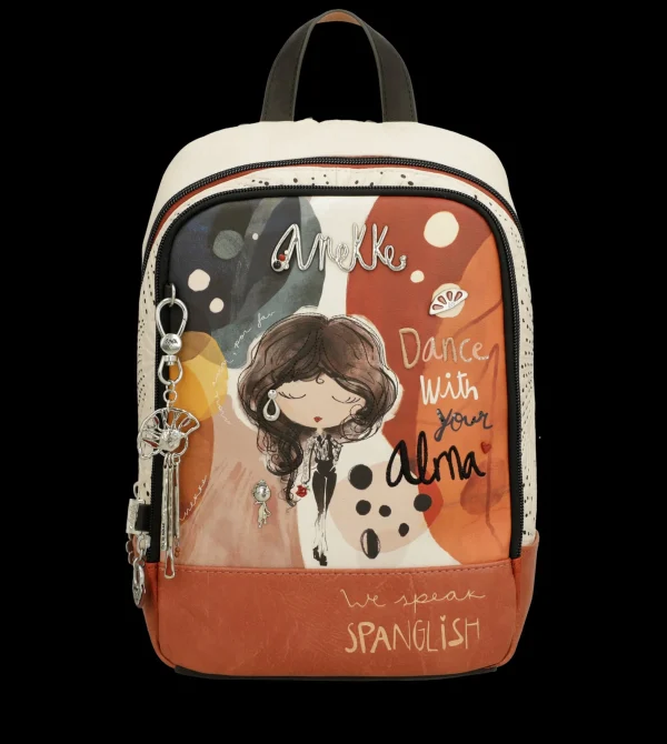 Fashion Zaino compatto con design ispirato e dettagli unici Donna Zaini