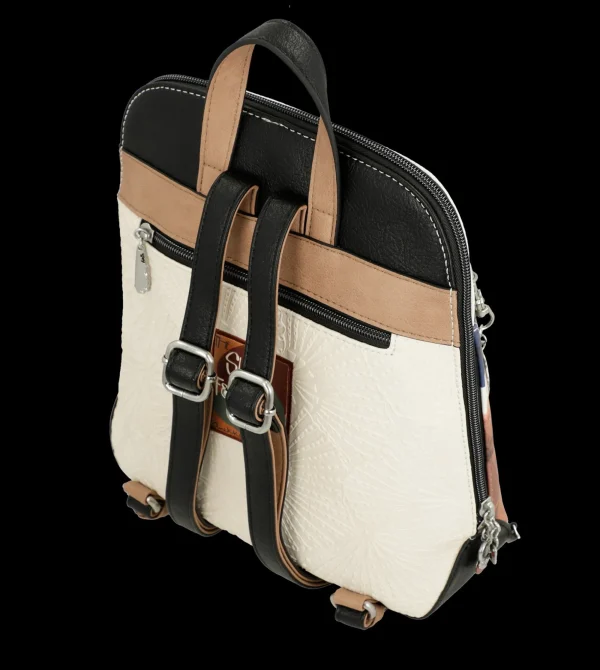 Clearance Zaino compatto con design artistico e dettagli raffinati Donna Zaini