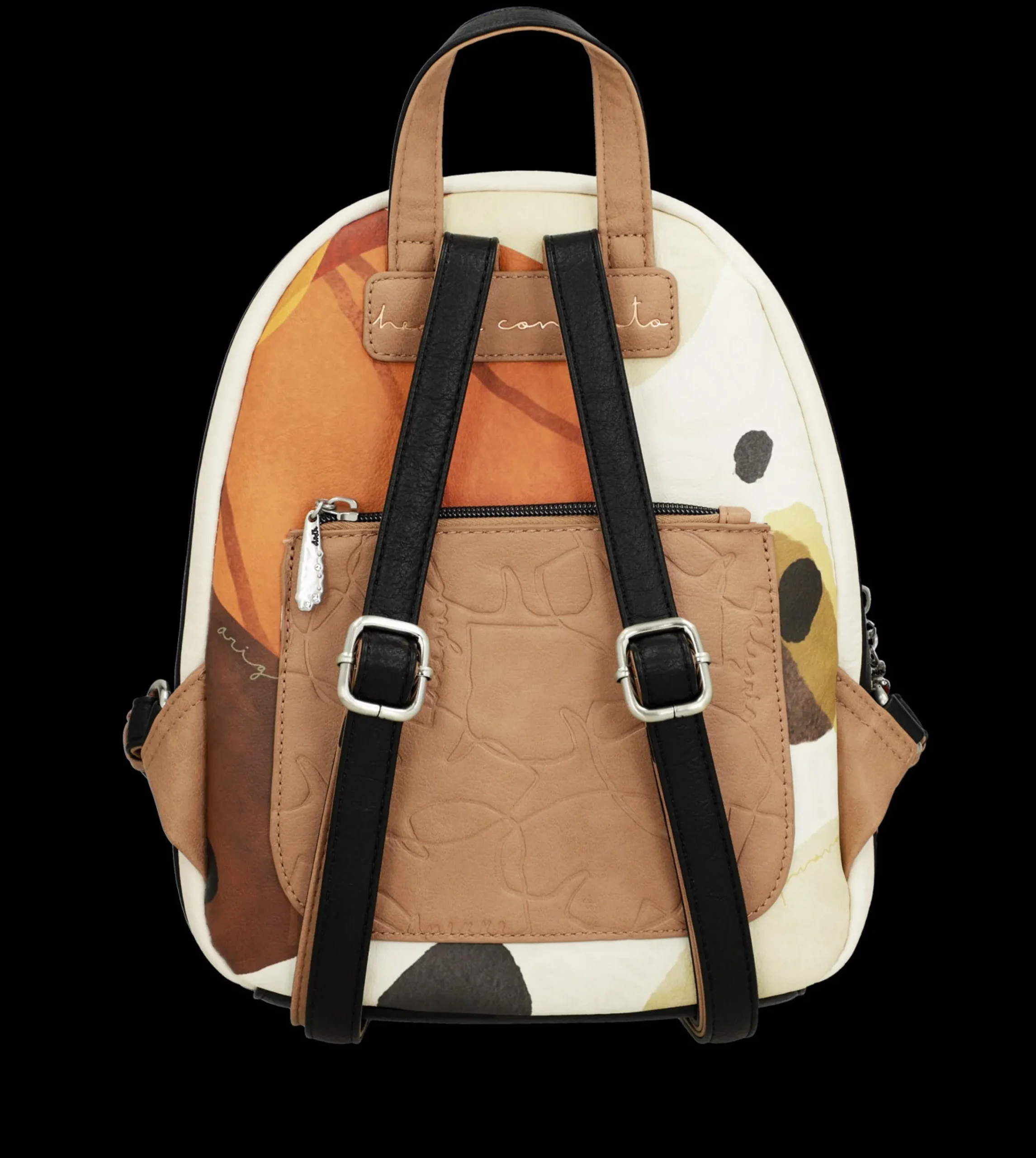 zaino_anekke_compatto_con_5-2.webp Best Zaino compatto con tasca traforata e charm decorativo Donna Zaini