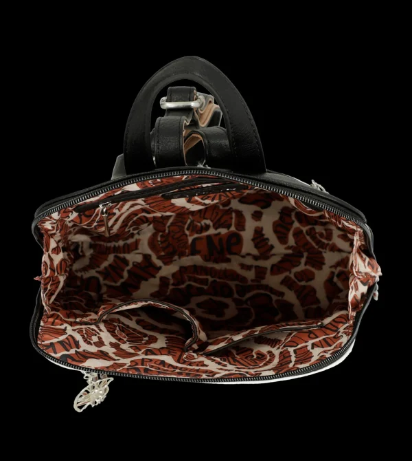 Clearance Zaino compatto con design artistico e dettagli raffinati Donna Zaini
