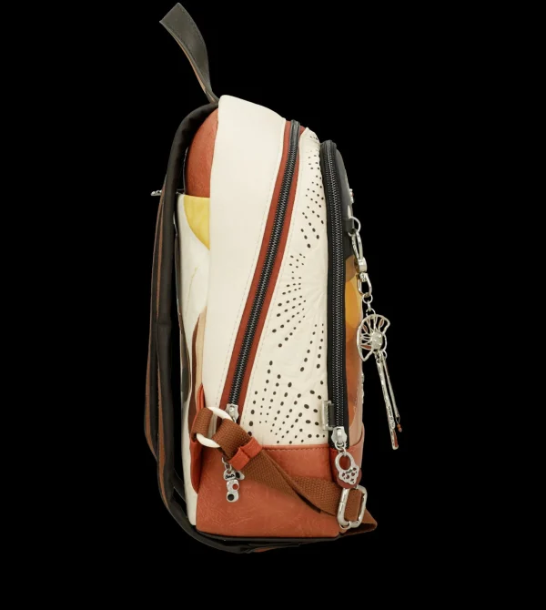Fashion Zaino compatto con design ispirato e dettagli unici Donna Zaini