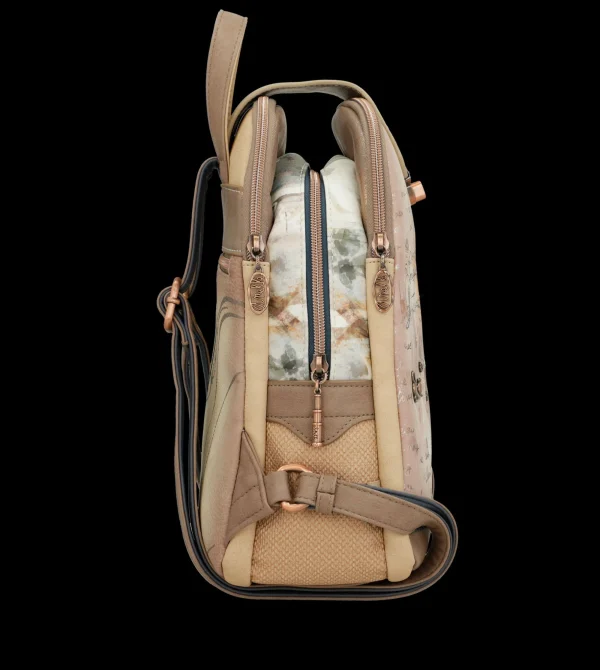 Clearance Zaino con chiusura a patta e dettagli romantici Donna Zaini