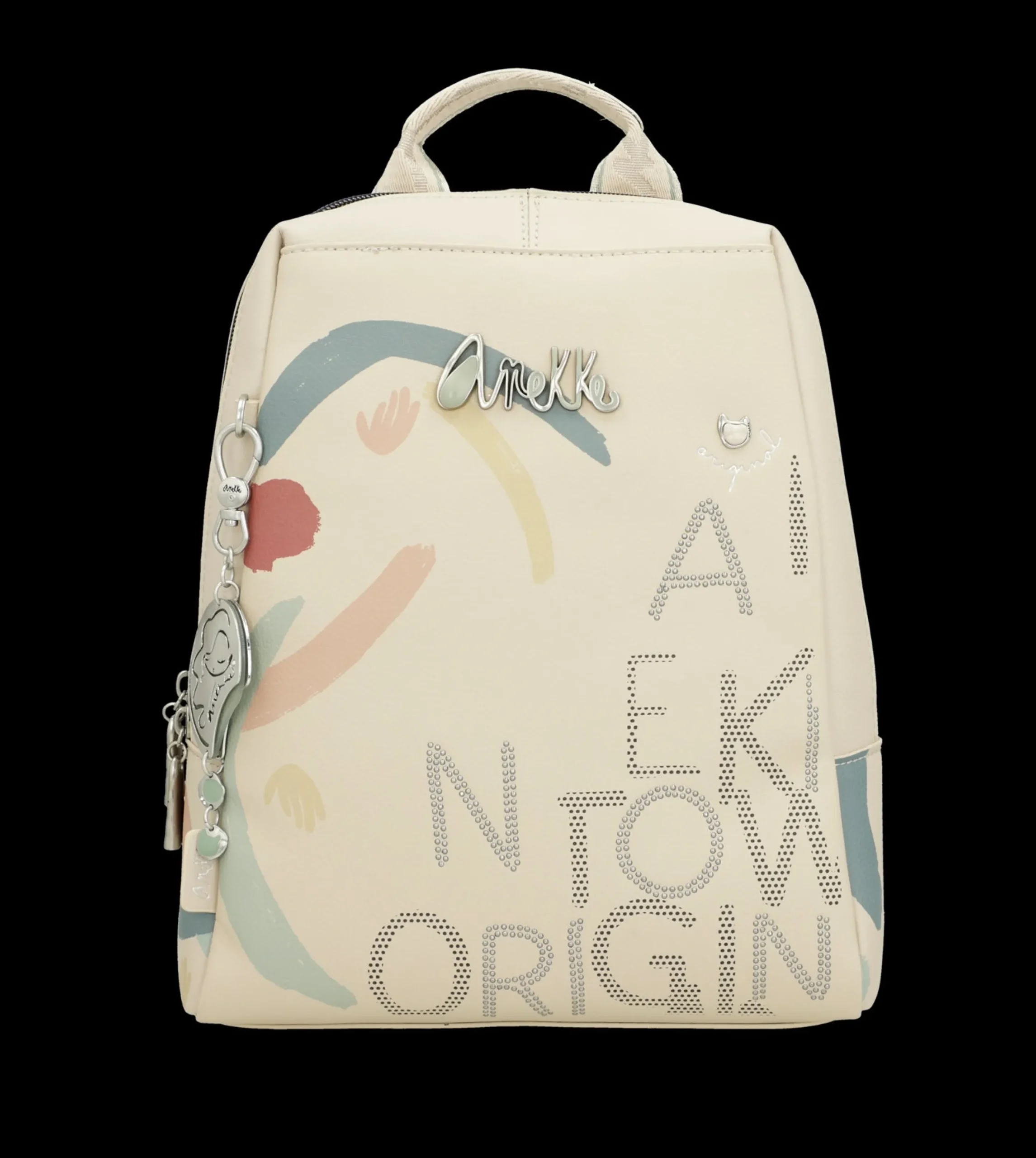 zaino_anekke_con_dettagli_0-1.webp Discount Zaino con dettagli traforati e charm decorativo Donna Zaini