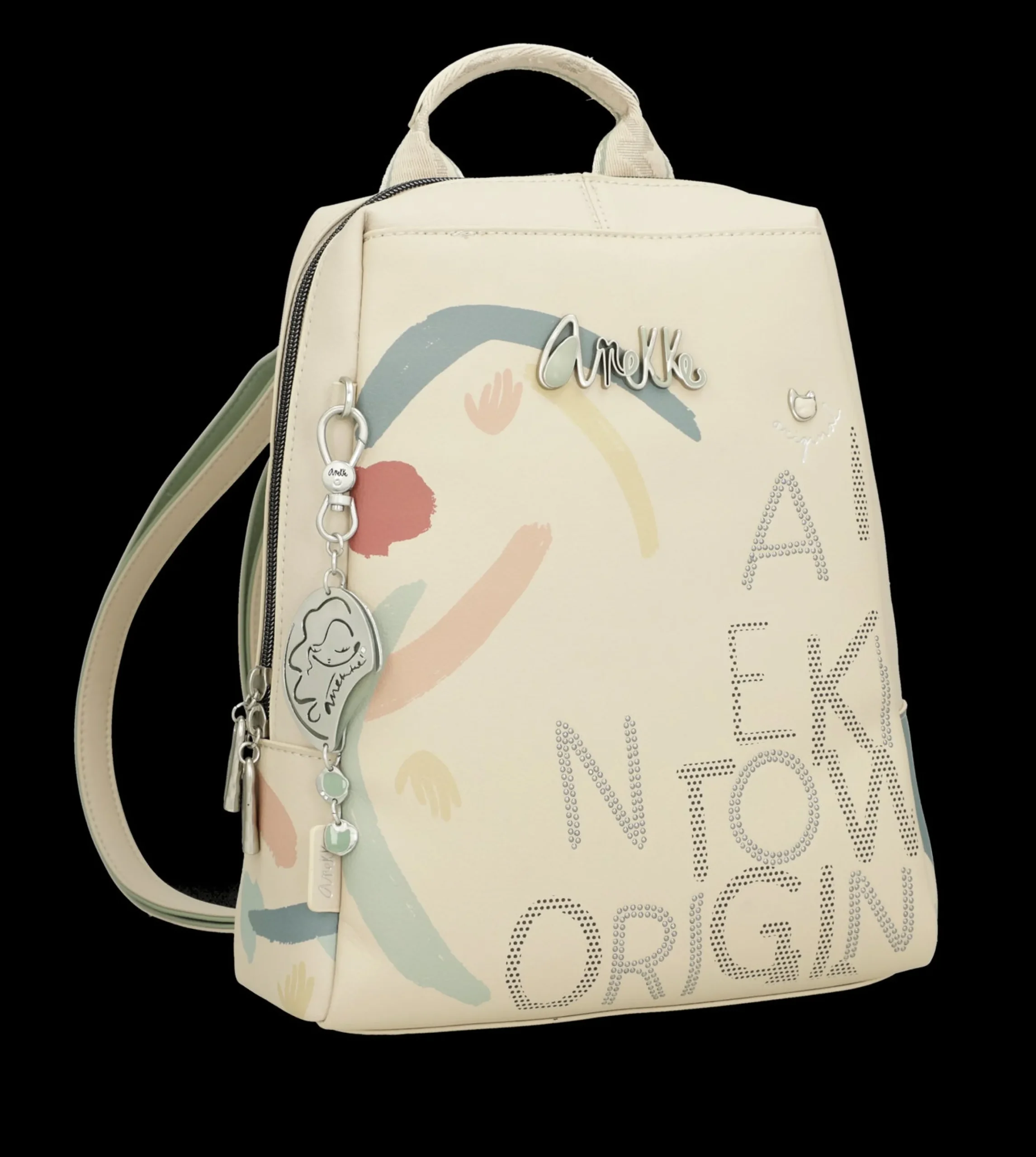 zaino_anekke_con_dettagli_1-1.webp Discount Zaino con dettagli traforati e charm decorativo Donna Zaini