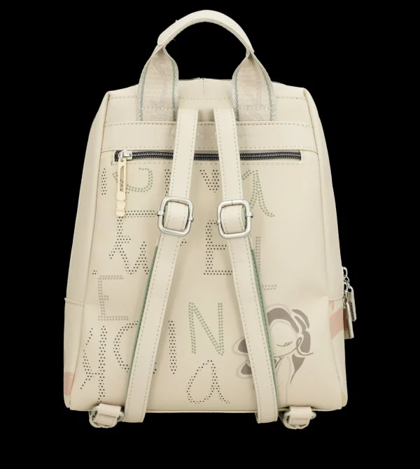 Discount Zaino con dettagli traforati e charm decorativo Donna Zaini