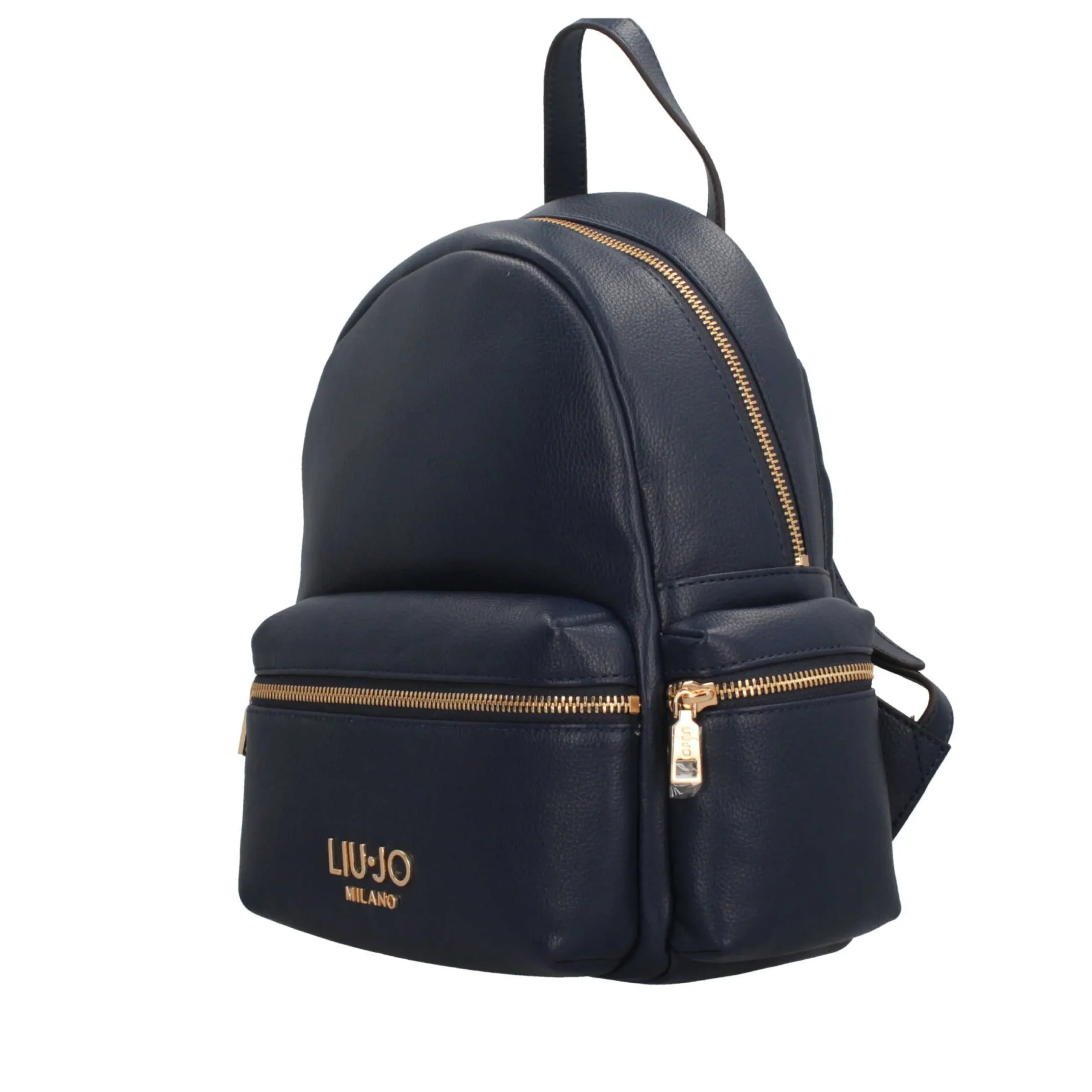 zaino_donna_liu_jo_con_ta_1-1.webp Sale Zaino Donna con Tasche Multiple e Logo in Metallo Donna Zaini