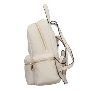Sale Zaino Donna con Tasche Multiple e Logo in Metallo Donna Zaini