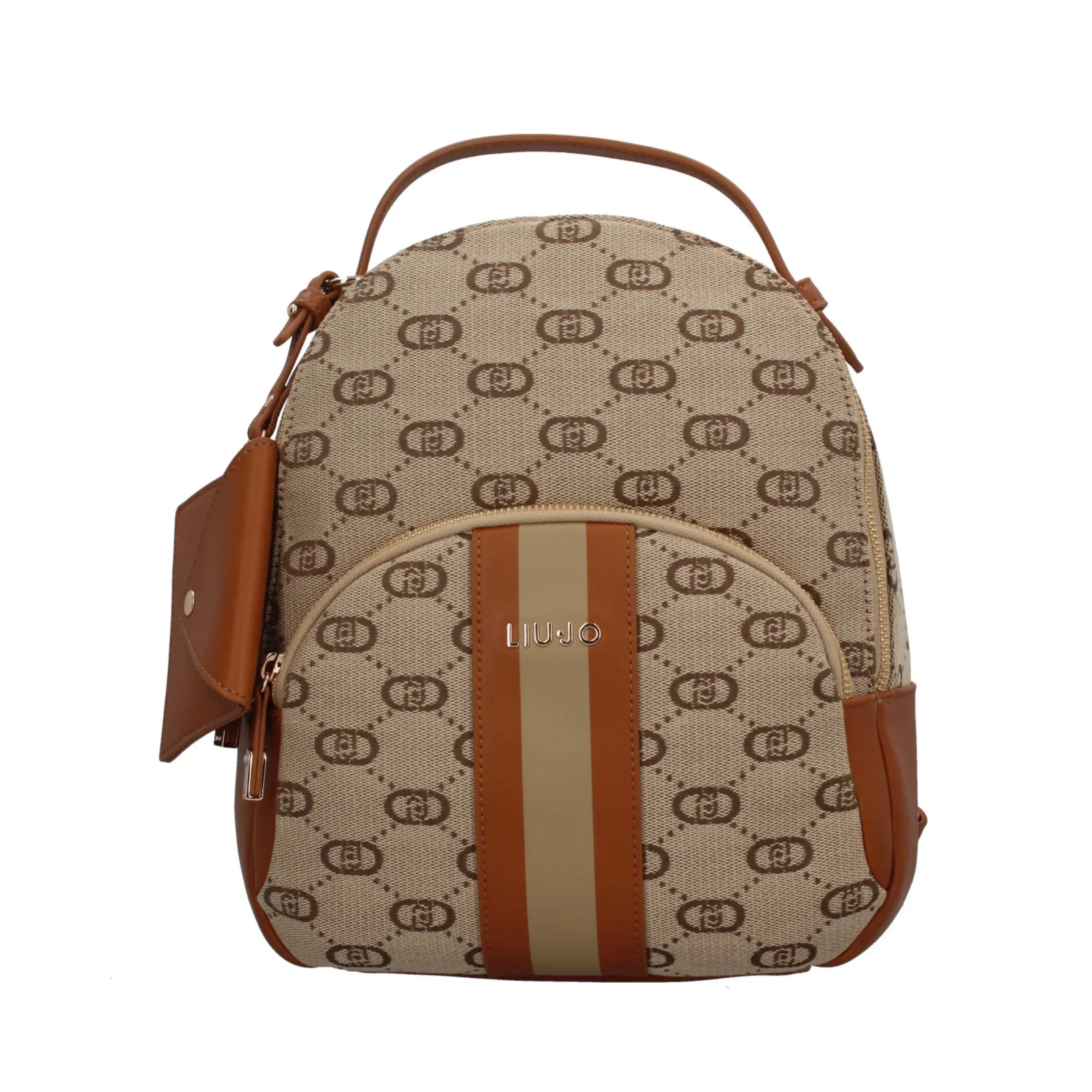 zaino_donna_liu_jo_in_tes_4.webp Hot Zaino Donna in Tessuto Monogram con Pochette Coordinata Donna Zaini
