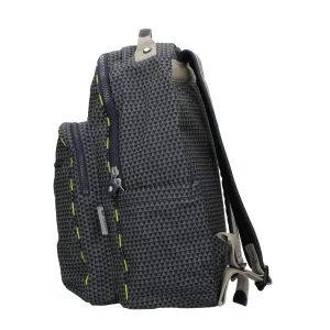 Clearance Zaino grande in tessuto con scimmia blu effetto piramide KPKI6173X251 Donna Zaini