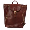 Online Zaino in pelle Donna Zaini