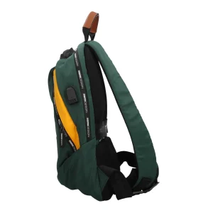 Clearance Zaino MomoDesign Multifunzione con Logo e Dettagli Moderni Uomo Zaini
