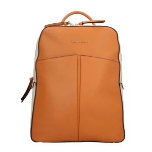 Sale Zaino in pelle con comparto per laptop 15,6
