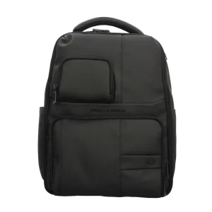 Sale Zaino Porta Computer 14" in Ecopelle Riciclata Uomo Zaini