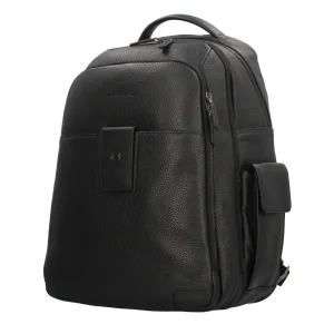 Discount Zaino professionale in pelle con tasche esterne Donna Zaini