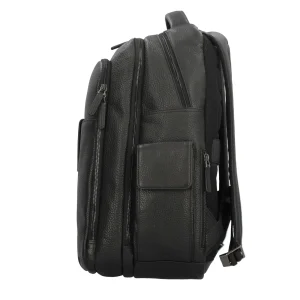 Discount Zaino professionale in pelle con tasche esterne Donna Zaini