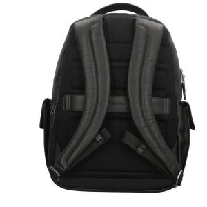 Discount Zaino professionale in pelle con tasche esterne Donna Zaini