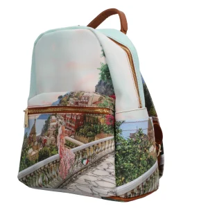 Sale Zaino YNot con stampa artistica e tasche multiple Donna Zaini