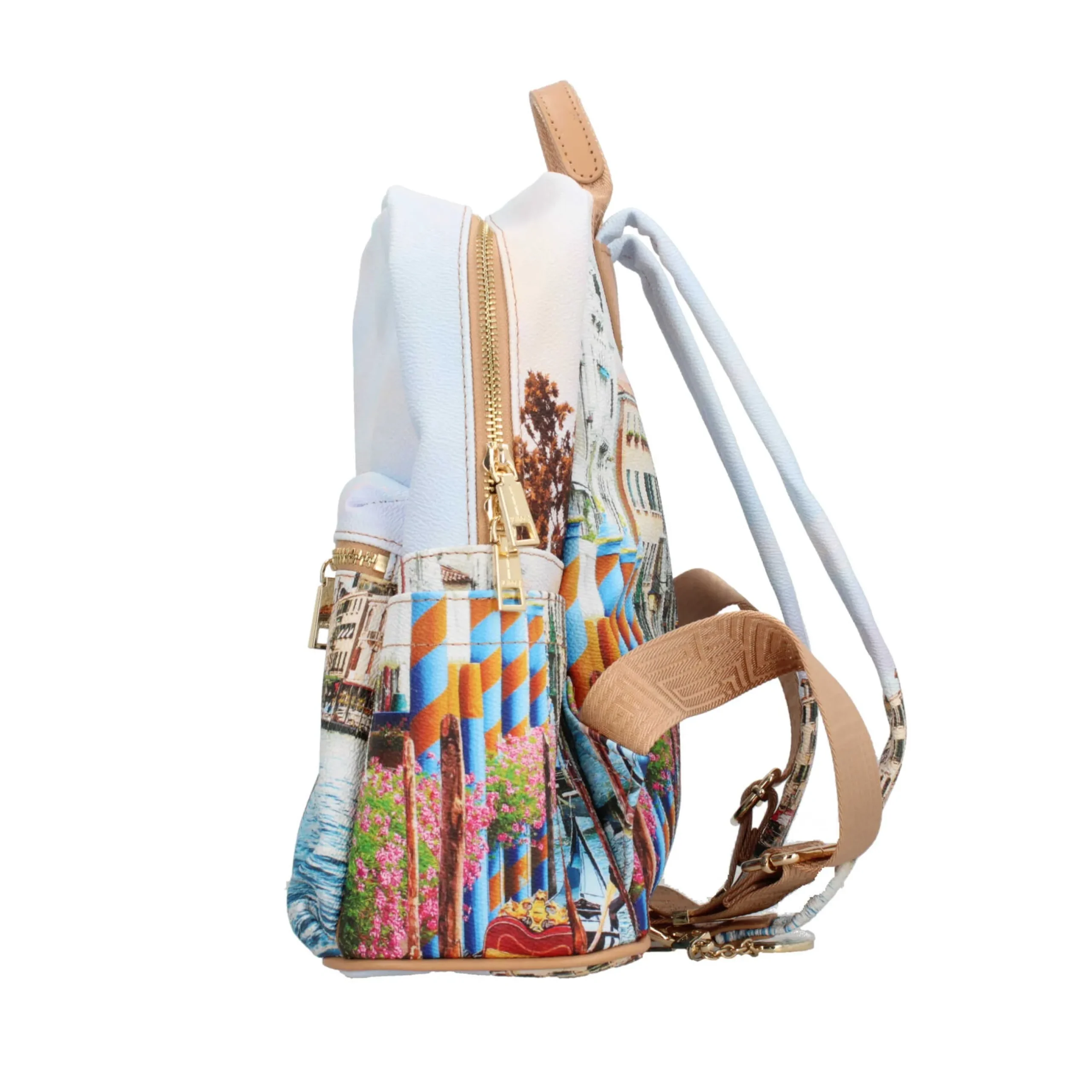 zaino_ynot_con_stampa_art_6.webp Sale Zaino YNot con stampa artistica e tasche multiple Donna Zaini