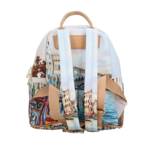 Sale Zaino YNot con stampa artistica e tasche multiple Donna Zaini